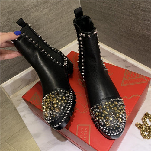 High Quality Luxury Christian Louboutin Ankle Boots – Style 49780