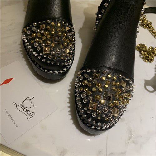 High Quality Luxury Christian Louboutin Ankle Boots – Style 49780 product detail