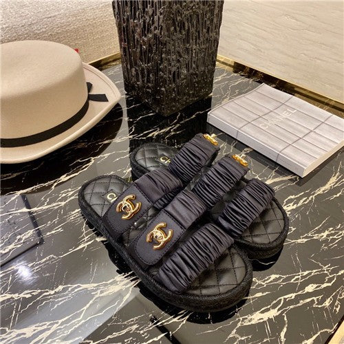 High Quality Luxury Chanel Women Flip Flop Shoes