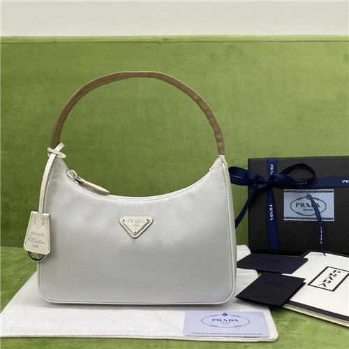 High Quality Luxury Prada Small Hobo Handbag – Style 27002