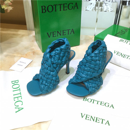 High Quality Luxury Bottega Veneta Bv Board Heels Sandals – Style 14246