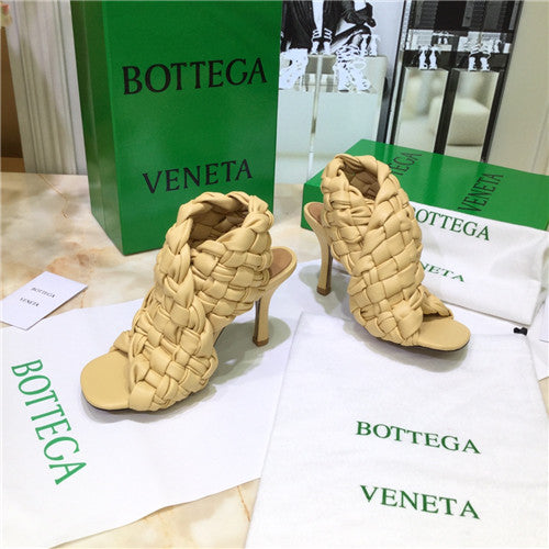 High Quality Luxury Bottega Veneta Bv Board Heels Sandals – Style 45318 alternate view