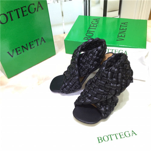 High Quality Luxury Bottega Veneta Bv Board Heels Sandals – Style 76390 alternate view