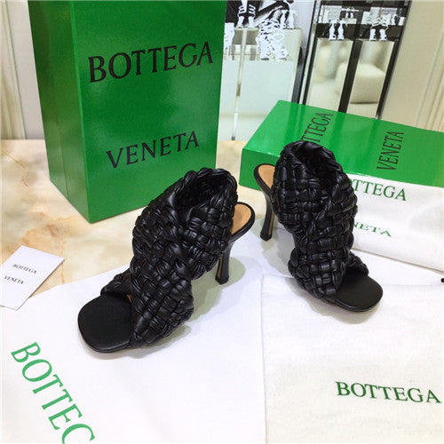 High Quality Luxury Bottega Veneta Bv Board Heels Sandals – Style 76390