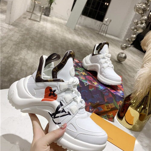 High Quality Luxury LV Women Sneakers Shoes product detail