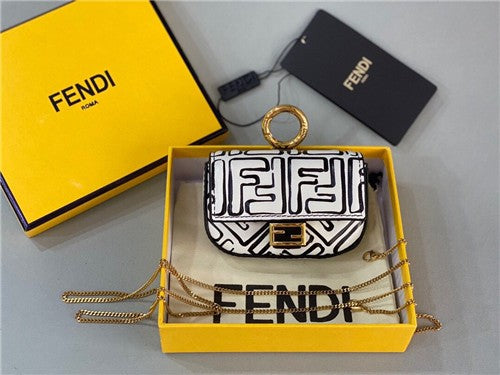 High Quality Luxury Fendi 1 California Sky Handbag