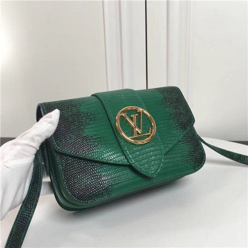High Quality Luxury LV Pont 9 Lizard Bag product detail