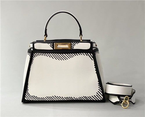 High Quality Luxury Fendi Peekaboo Iconic Medium Bag