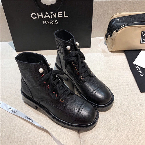 High Quality Luxury Chanel Booties Shoes – Style 68582 alternate view