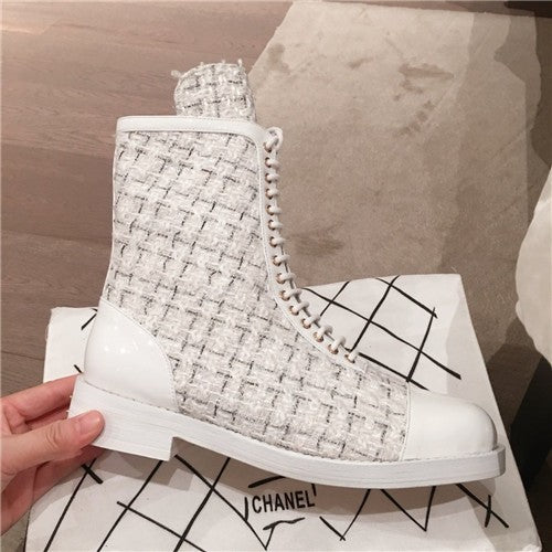 High Quality Luxury Chanel Booties Shoes – Style 87238 alternate view