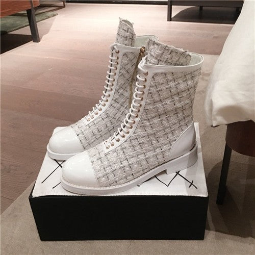 High Quality Luxury Chanel Booties Shoes – Style 87238