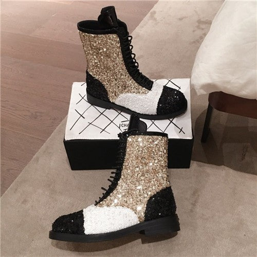 High Quality Luxury Chanel Booties Shoes – Style 26790 alternate view
