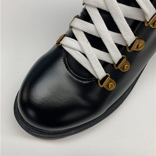 High Quality Luxury Gucci Trip Leather Ankle Boots product detail