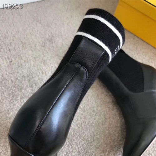 High Quality Luxury Fendi High Heel Ankle Boots – Style 67539 product detail