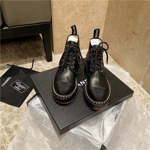 High Quality Luxury Chanel Boots Shoes – Style 43686 alternate view