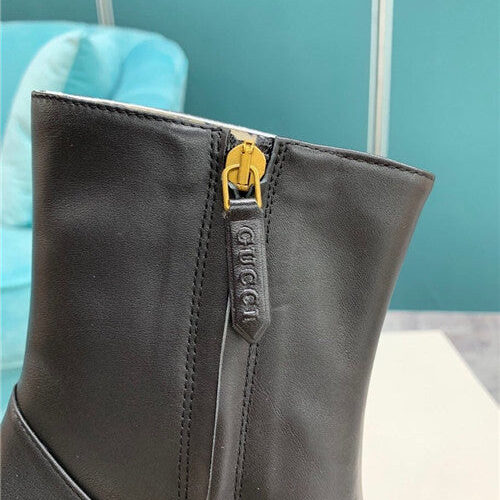 High Quality Luxury Gucci Ankle Boots – Style 77203 product detail