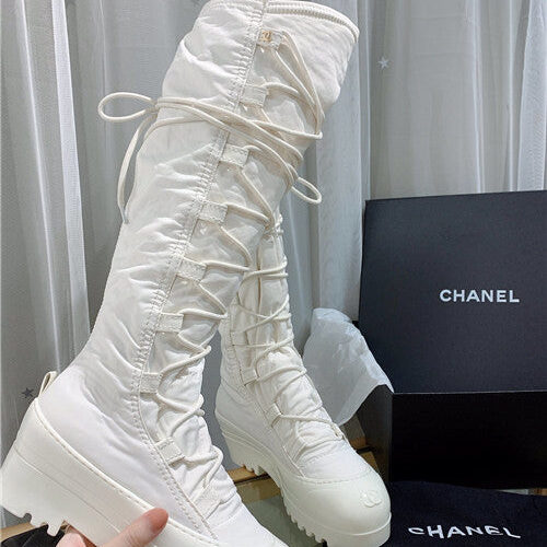 High Quality Luxury Chanel Long Boots Shoes – Style 07494 alternate view