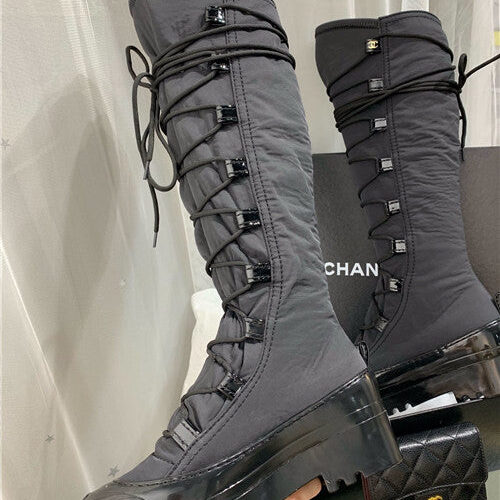 High Quality Luxury Chanel Long Boots Shoes – Style 69638 alternate view