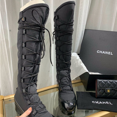 High Quality Luxury Chanel Long Boots Shoes – Style 69638 product detail