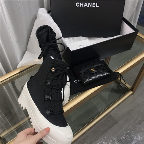High Quality Luxury Chanel Boots Shoes – Style 35206 alternate view