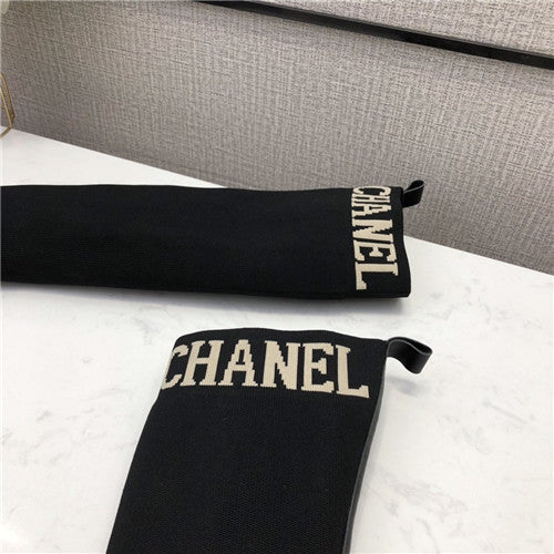 High Quality Luxury Chanel Sock Boots Shoes alternate view