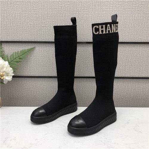 High Quality Luxury Chanel Sock Boots Shoes – Style 04966