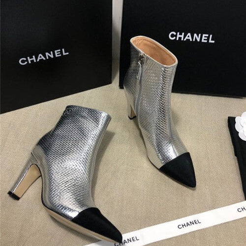 High Quality Luxury Chanel Heel Boots – Style 19878