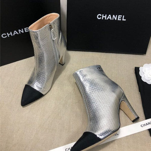 High Quality Luxury Chanel Heel Boots – Style 19878 product detail