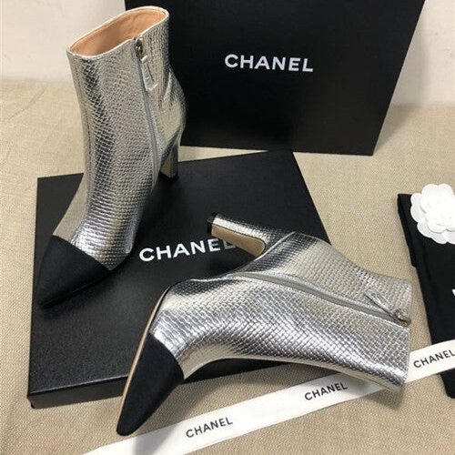 High Quality Luxury Chanel Heel Boots – Style 19878 product detail