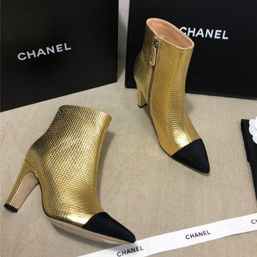 High Quality Luxury Chanel Heel Boots – Style 50950