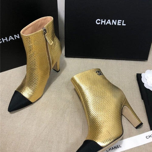 High Quality Luxury Chanel Heel Boots – Style 50950 product detail