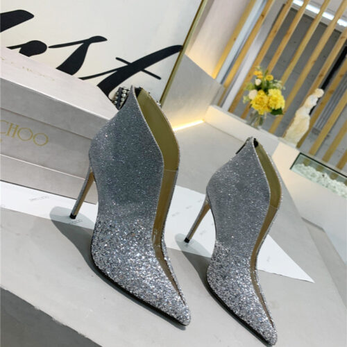 High Quality Luxury Jimmy Choo Leida Ankle Boots – Style 13879