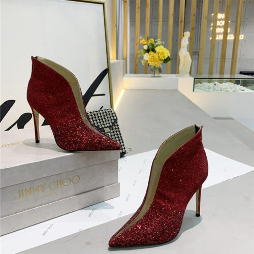 High Quality Luxury Jimmy Choo Leida Ankle Boots – Style 43255 alternate view