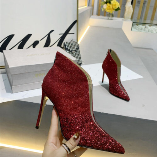 High Quality Luxury Jimmy Choo Leida Ankle Boots – Style 43255 product detail