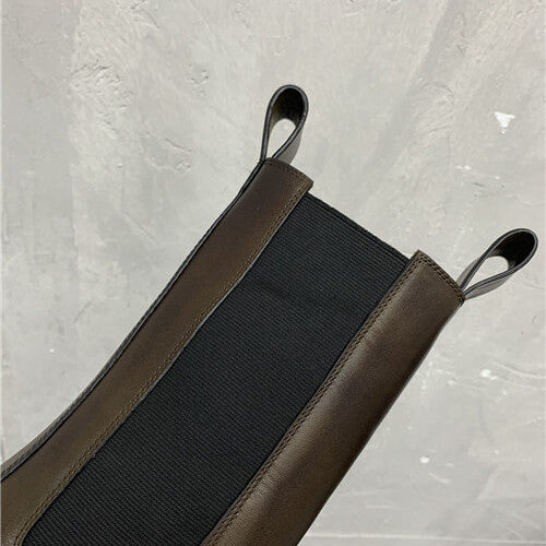 High Quality Luxury Bottega Veneta Mid Calf Boots – Style 37126 product detail