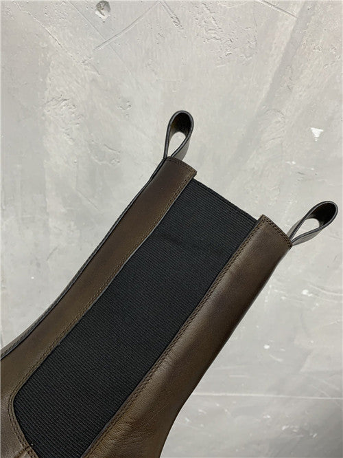 High Quality Luxury Bottega Veneta Mid Calf Boots – Style 37126 product detail