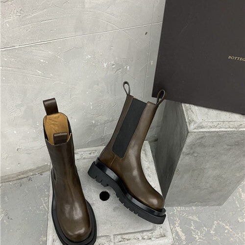High Quality Luxury Bottega Veneta Mid Calf Boots – Style 37126 product detail