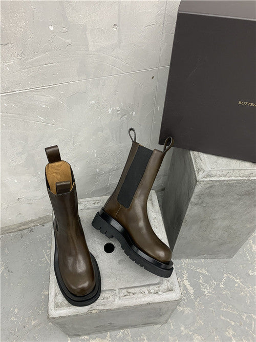 High Quality Luxury Bottega Veneta Mid Calf Boots – Style 37126 product detail