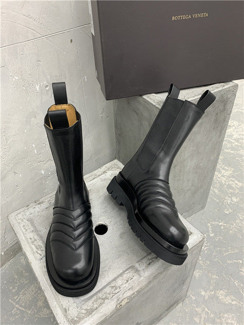 High Quality Luxury Bottega Veneta Mid Calf Boots product detail