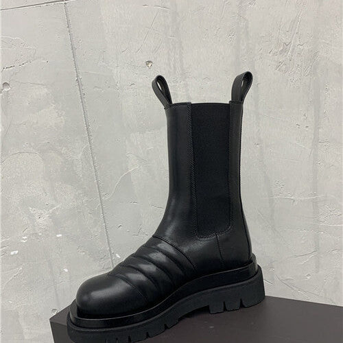 High Quality Luxury Bottega Veneta Mid Calf Boots product detail
