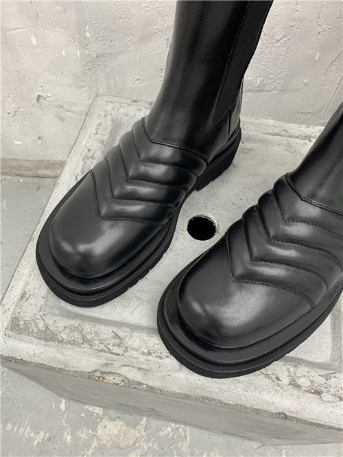 High Quality Luxury Bottega Veneta Mid Calf Boots product detail