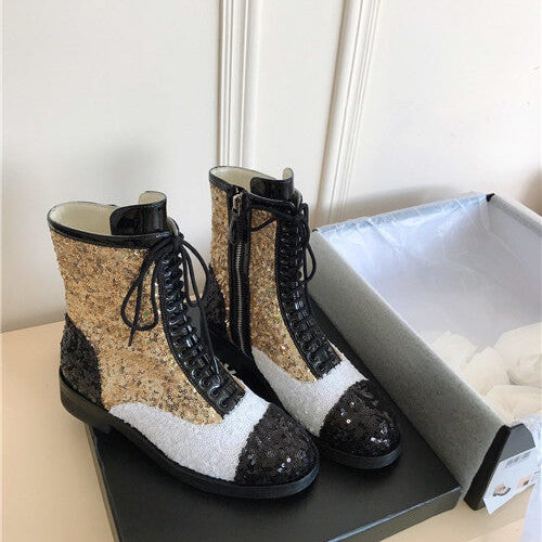 High Quality Luxury Chanel Boots Shoes – Style 13158 alternate view