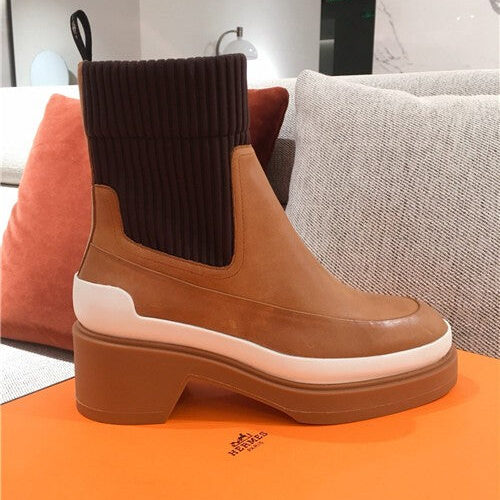 High Quality Luxury Hermes Booties Women Shoes – Style 44035 alternate view
