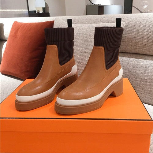High Quality Luxury Hermes Booties Women Shoes – Style 44035 product detail