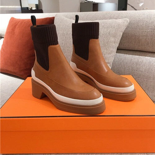 High Quality Luxury Hermes Booties Women Shoes – Style 44035