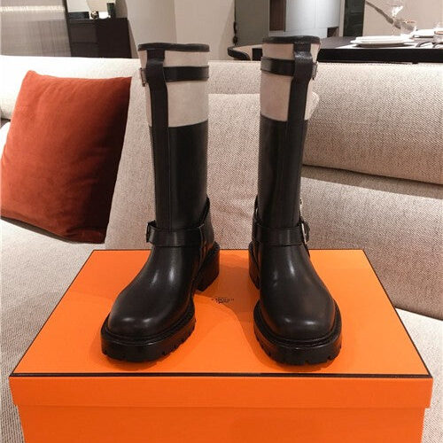 High Quality Luxury Hermes Booties Women Shoes – Style 12963 product detail