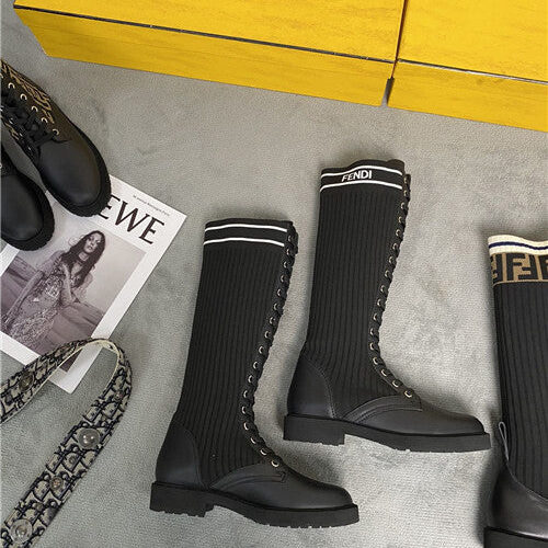 High Quality Luxury Fendi Socks Boots Shoes
