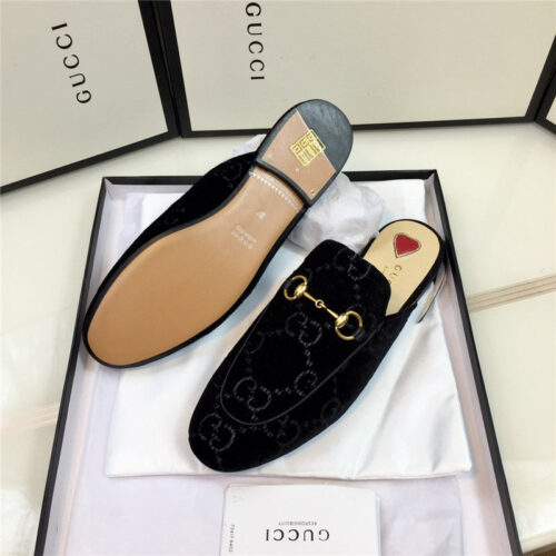 High Quality Luxury Gucci Mules GG Slippers product detail