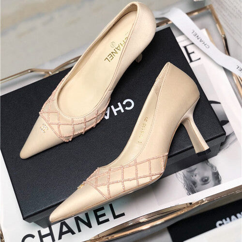 High Quality Luxury Chanel Mid Heel Sandals product detail