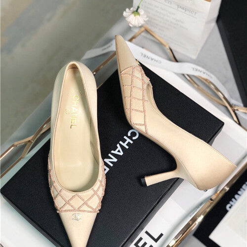 High Quality Luxury Chanel Mid Heel Sandals product detail